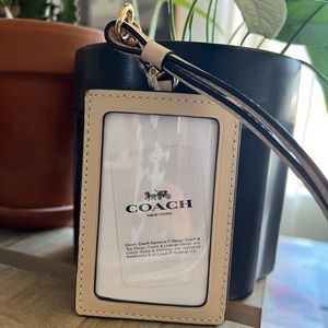 Coach id lanyard